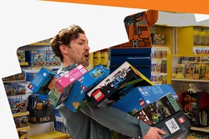 LEGO Insiders Man With Boxes