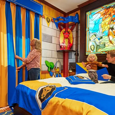 Drageridder værelse LEGOLAND Castle Hotel